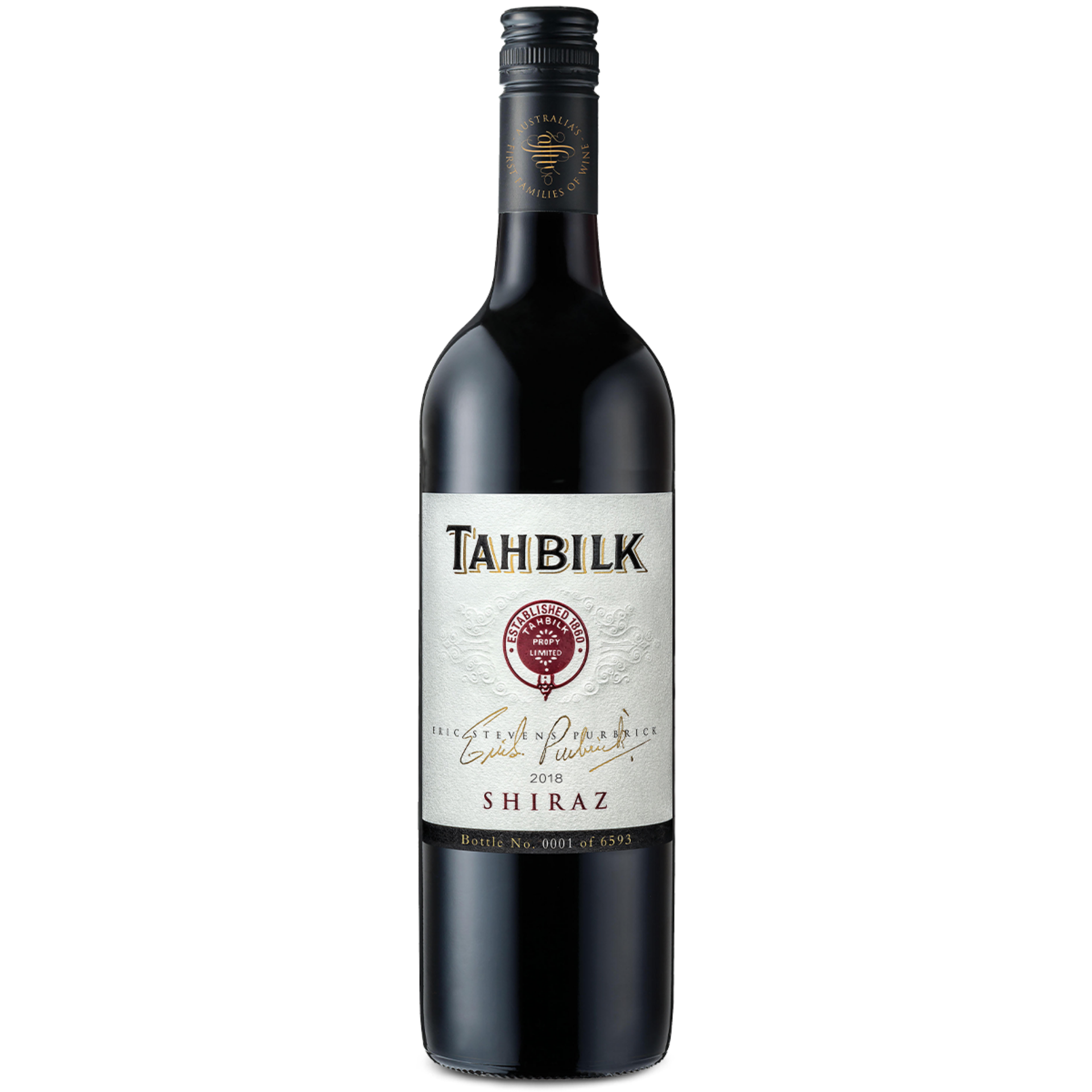 Picture of Tahbilk 'Eric Stevens Purbrick' 2018  Shiraz