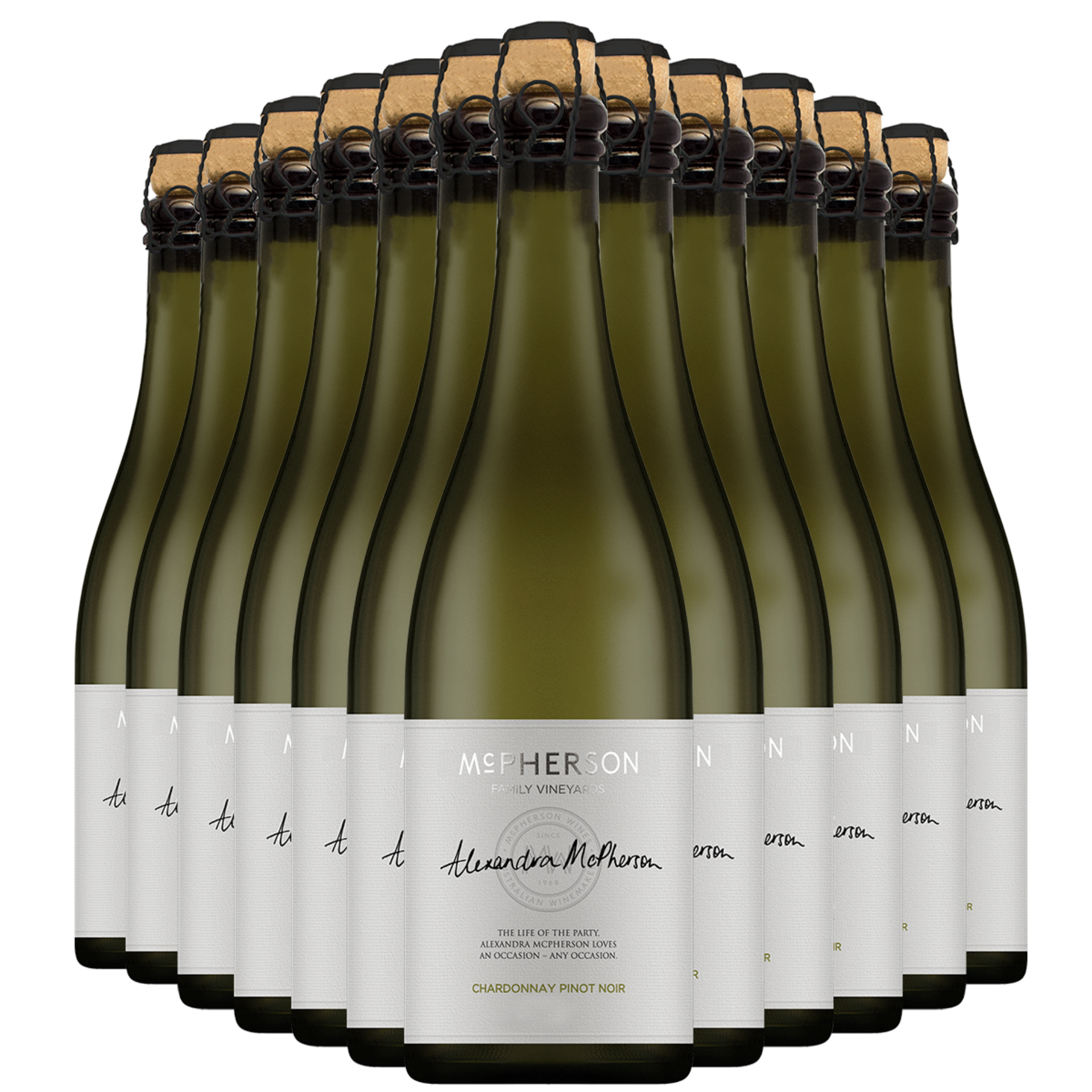 Picture of 2023 McPherson Chardonnay Pinot Noir Sparkling  | Dozen