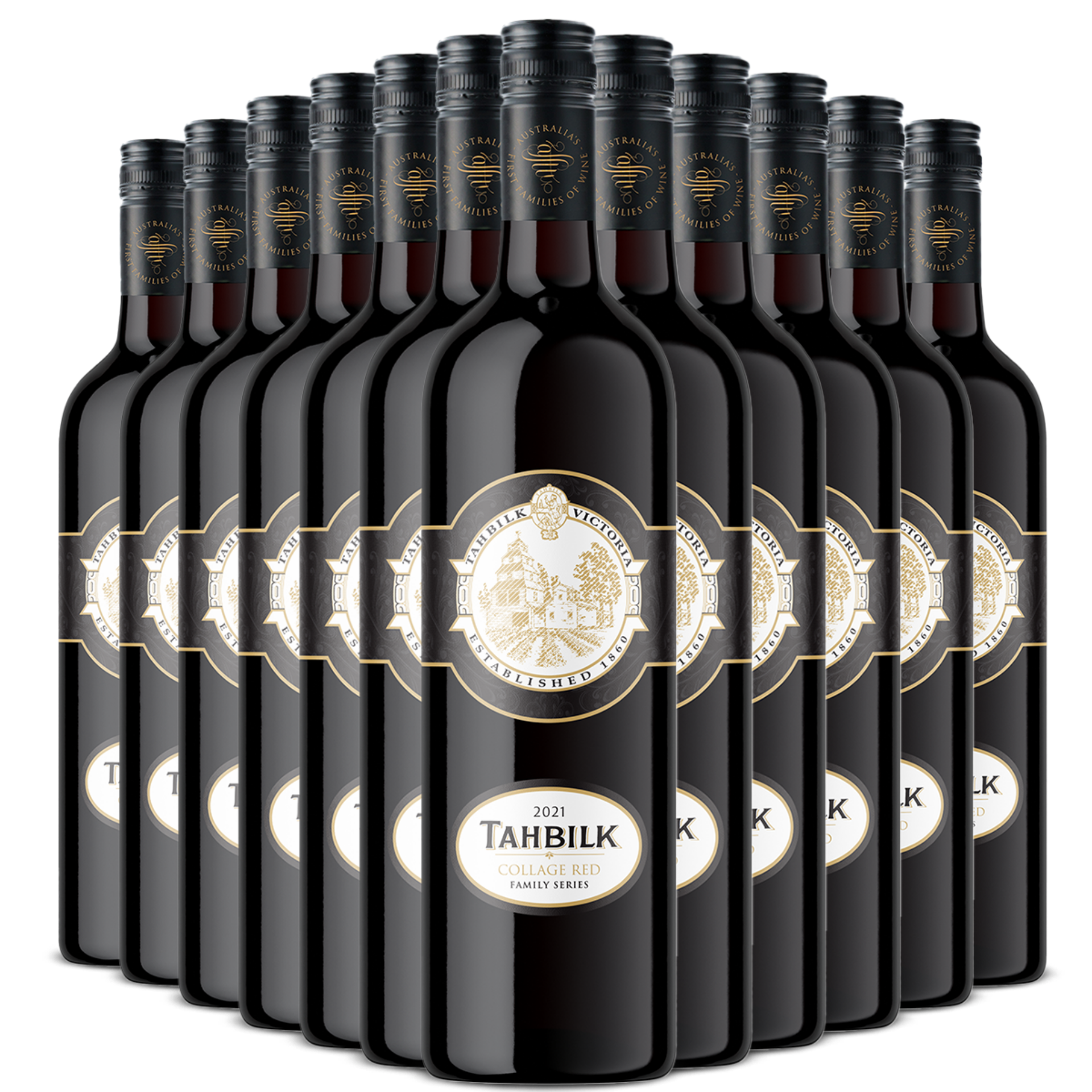 Picture of 2021 Family Series Collage Red No. 3 | Dozen