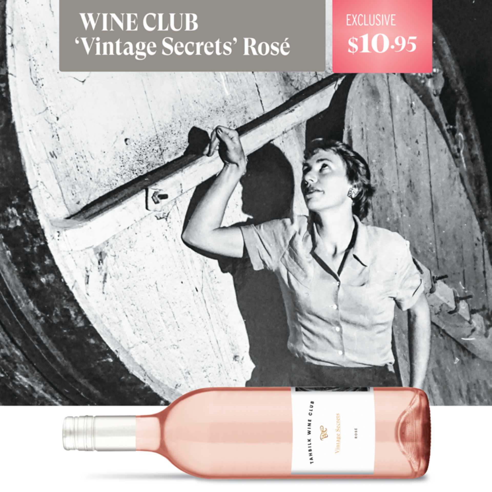 Picture of Tahbilk Wine Club 2025 Vintage Secrets Rose | Double Dozen 