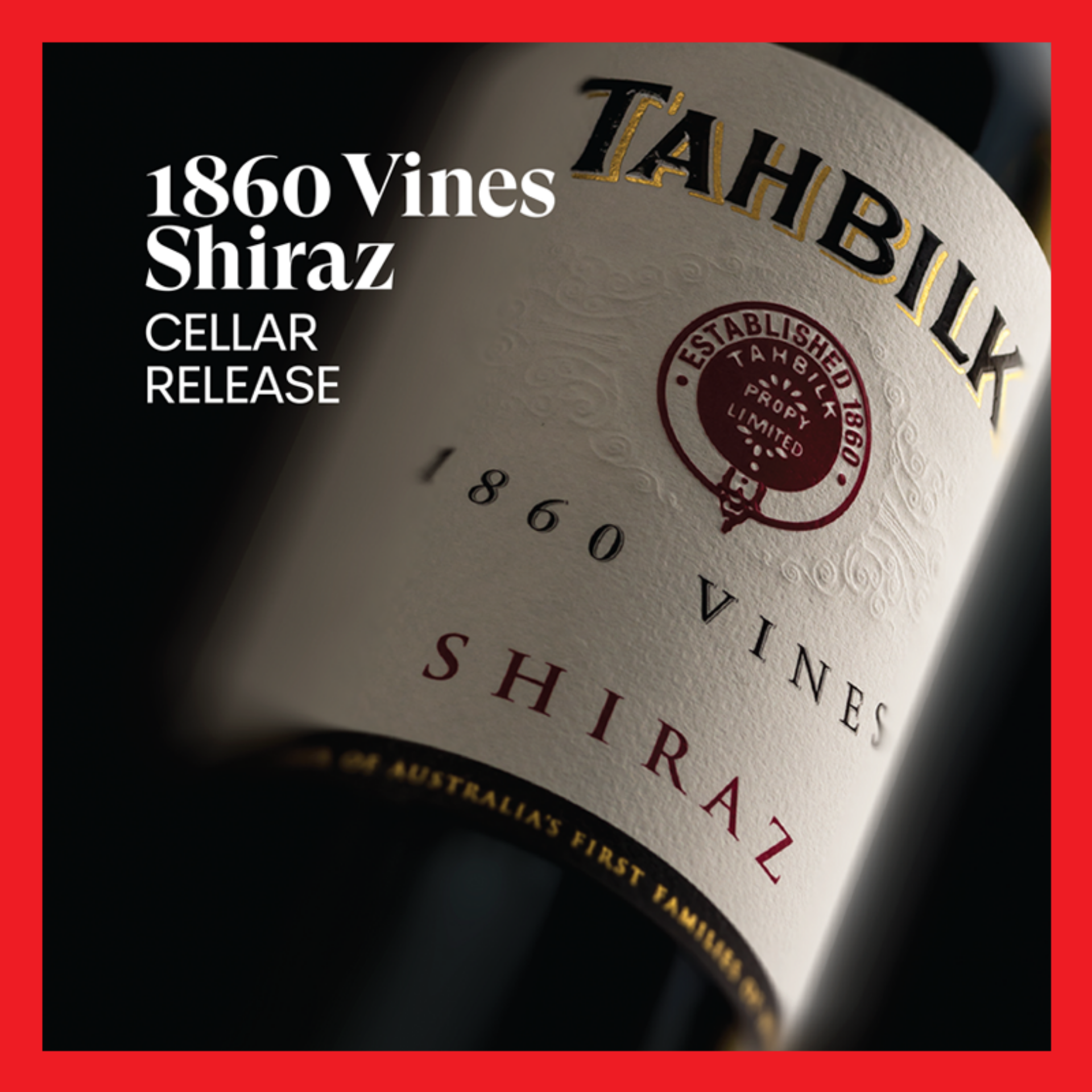 Picture of Tahbilk 1998 1860 Vines Shiraz