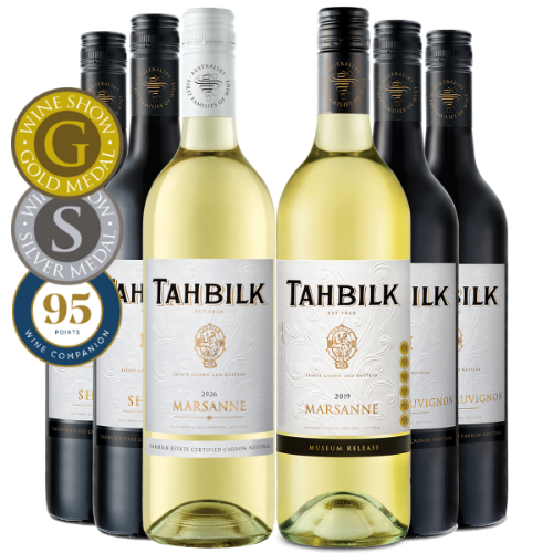 Show details for Tahbilk's Big Three 'Plus' | Six Pack Picture of Tahbilk's Big Three 'Plus' | Six Pack